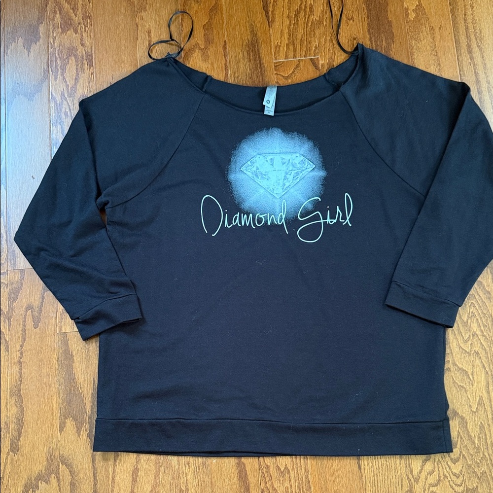 Diamond Girl Lightweight Sweatshirt